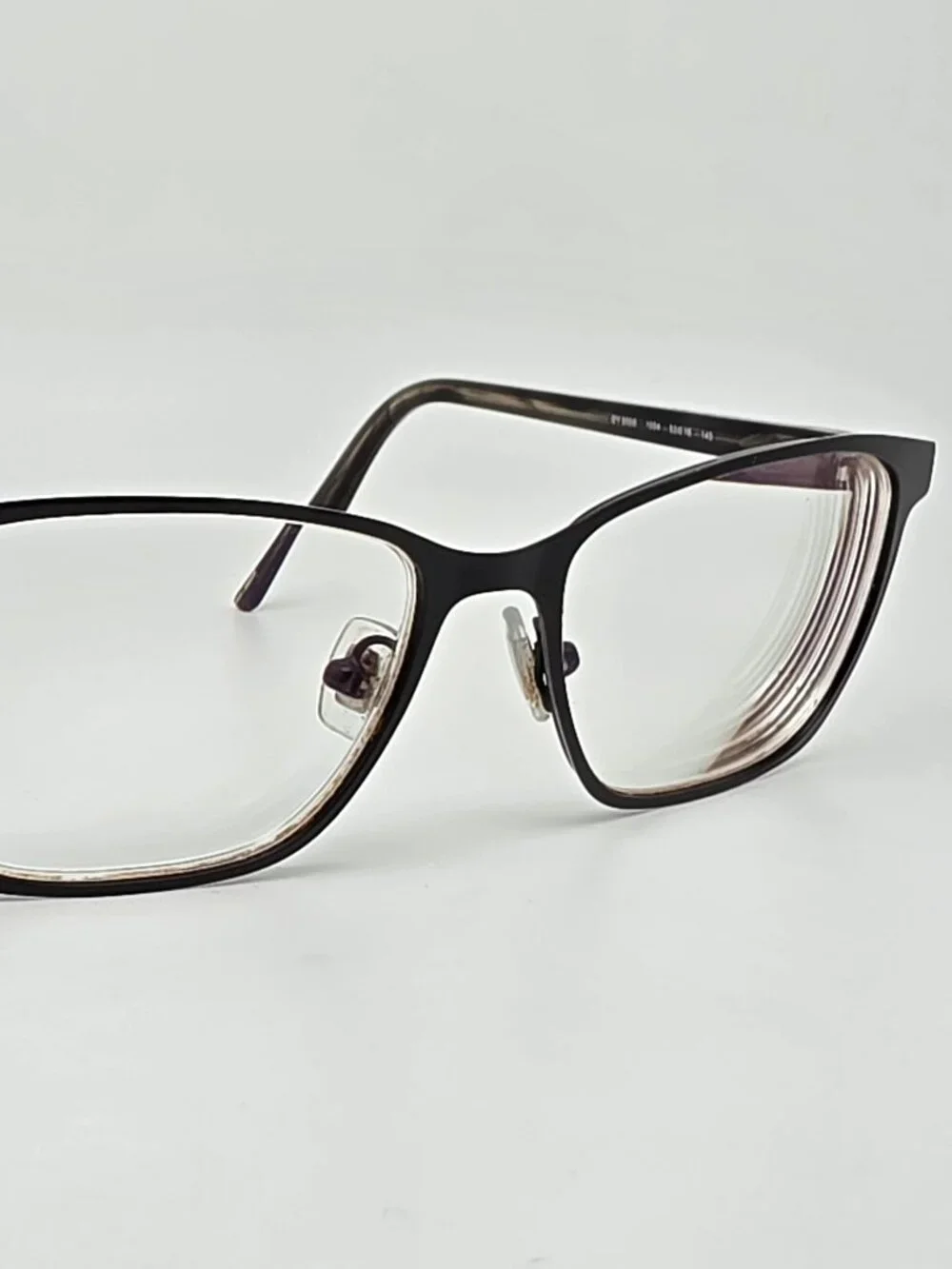 DKNY Donna Karan DY5650 1004 Black Cat Eye Eyeglasses Frame 53-16-140
